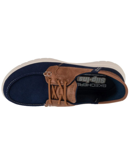 Skechers slip-ins: on-the-go flex - palmilla 136536-nvy granatowe 36