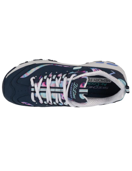 Skechers d'lites-blooming fields 149794-nvmt granatowe 35