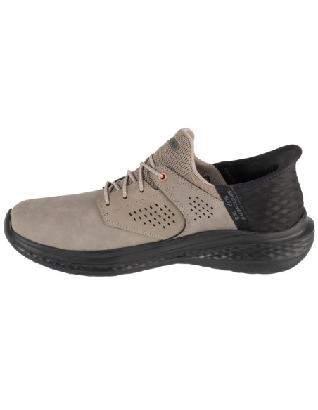 Skechers slip-ins: slade - macklin 210890-cmnt szare 40