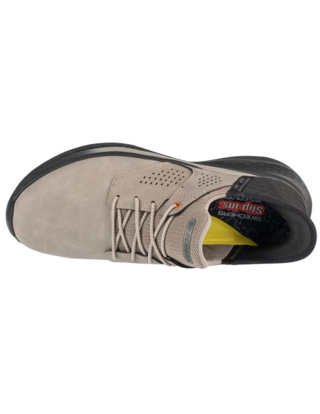 Skechers slip-ins: slade - macklin 210890-cmnt szare 40
