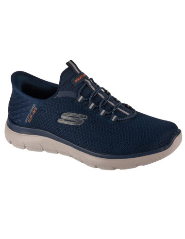 Skechers slip-ins summits - high range 232457w-nvy granatowe 40