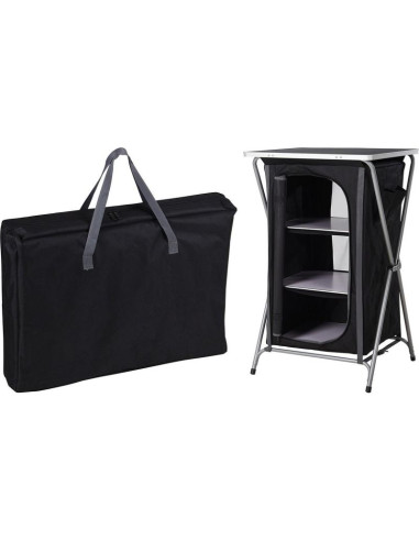 Szafa turystyczna składana z 3 półkami 60x53x97cm redcliffs