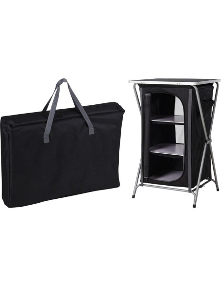 Szafa turystyczna składana z 3 półkami 60x53x97cm redcliffs