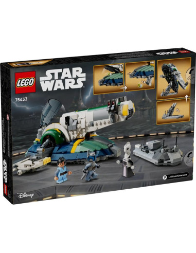 Lego star wars 75433 statek kosmiczny jango fetta
