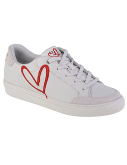 Skechers side street - lonely heart 177983-wrd białe 35