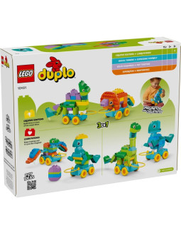 Lego duplo 10451 3w1 dinozaury na kółkach 2
