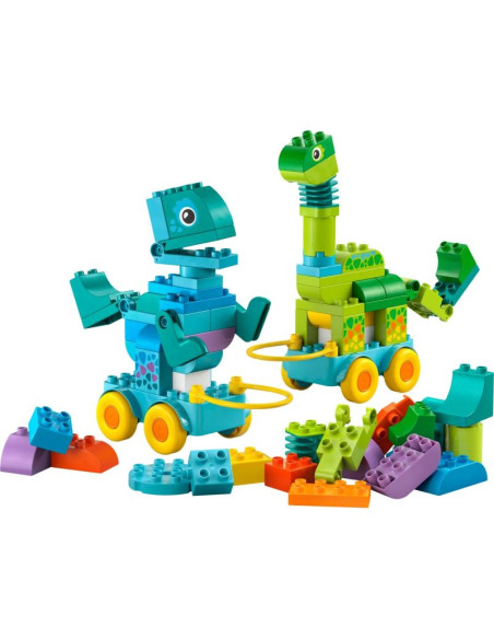 Lego duplo 10451 3w1 dinozaury na kółkach