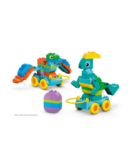 Lego duplo 10451 3w1 dinozaury na kółkach