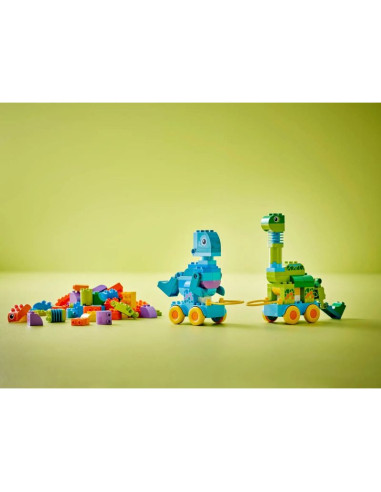Lego duplo 10451 3w1 dinozaury na kółkach