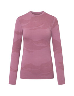 Bielizna damska viking gasher lady set merino roz. m różowa 2