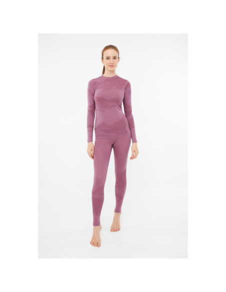 Bielizna damska viking gasher lady set merino roz. m różowa