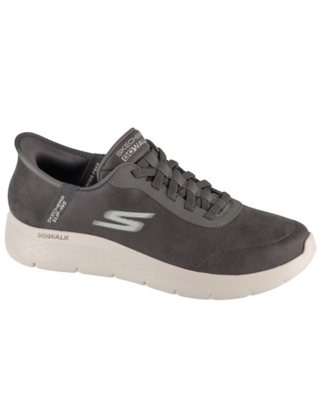 Skechers slip-ins: go walk flex - smooth motion 216326-gry szare 44