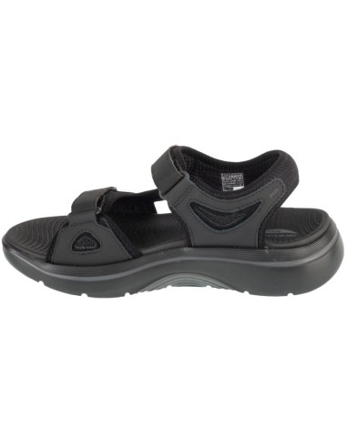 Skechers go walk arch fit 2.0 sandal - capistrano 229309-bbk czarne 40