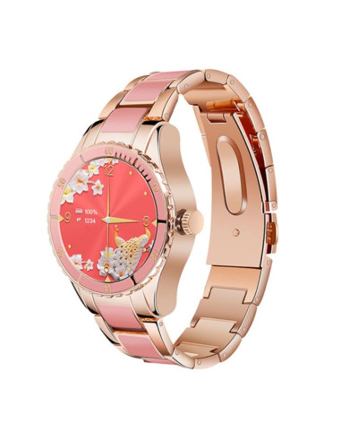 Smartwatch damski rubicon rnce82 różowy