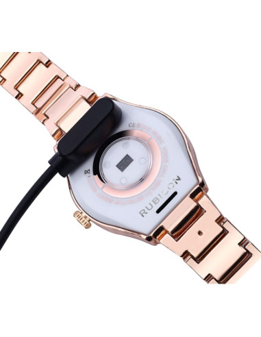 Smartwatch damski rubicon rnce82 różowy