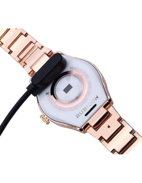 Smartwatch damski rubicon rnce82 różowy