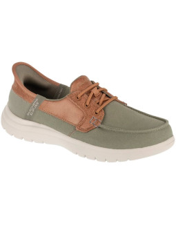 Skechers slip-ins: on-the-go flex - palmilla 136536-olv zielone 36