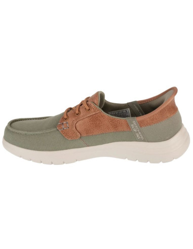 Skechers slip-ins: on-the-go flex - palmilla 136536-olv zielone 36