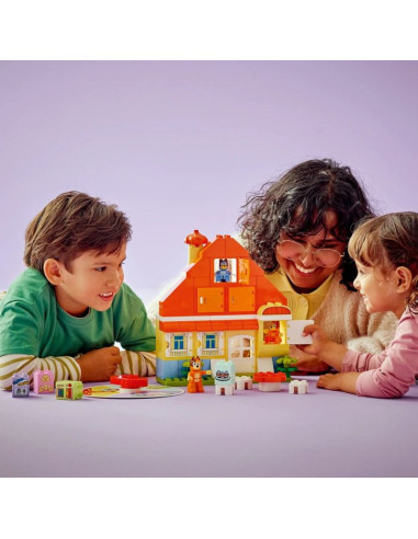 Lego duplo bluey 10459 dom rodzinny blue z grą pamięciową