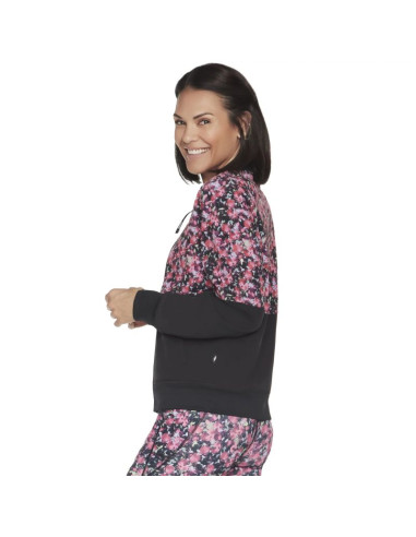 Skechers fantasy fields reversible bomber jacket wja314-bkrb różowe m