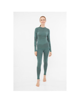 Bielizna damska viking gasher lady set merino roz. s zielona 2