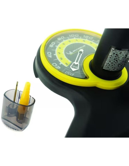 Pompka rowerowa warsztatowa manometr michelin