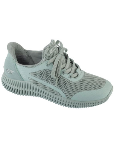 Skechers slip-ins: bobs geo lite - divine pace 117413-sage zielone 36