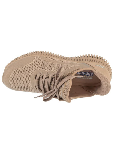 Skechers slip-ins: bobs geo lite - divine pace 117413-tan beżowe 36