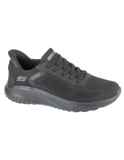 Skechers slip-ins: bobs squad chaos - solid step 118312-bbk czarne 42,5