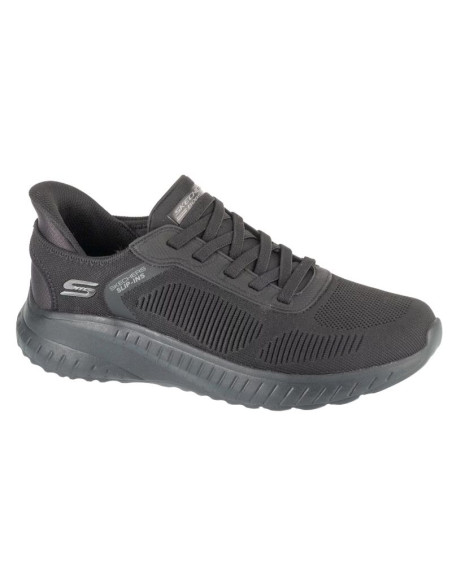 Skechers slip-ins: bobs squad chaos - solid step 118312-bbk czarne 42,5