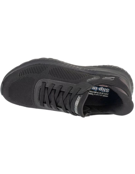Skechers slip-ins: bobs squad chaos - solid step 118312-bbk czarne 42,5