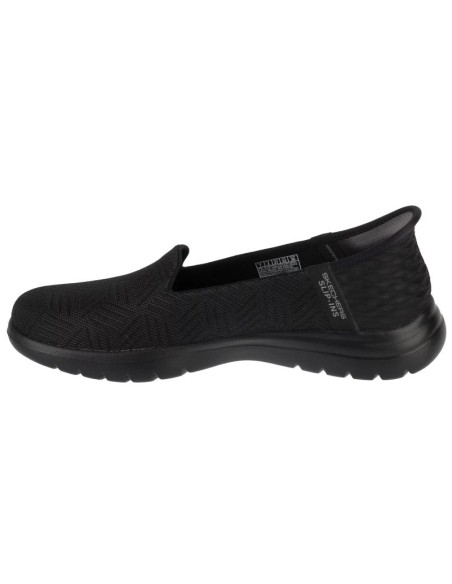 Skechers slip-ins on the go flex - clover 138182-bbk czarne 35,5