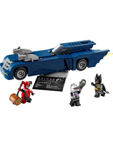 Lego super heroes 76274 batman z batmobilem kontra harley quinn i mr. freeze