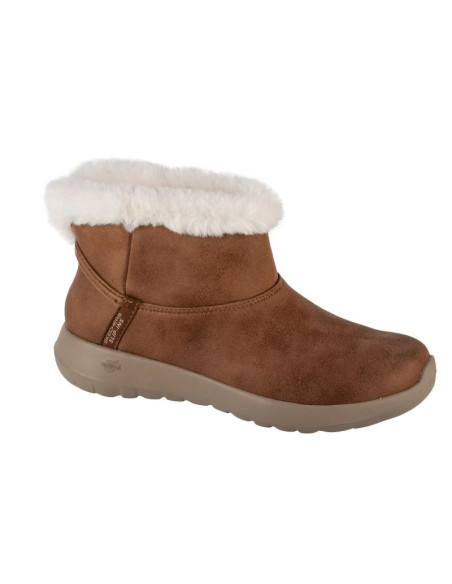Skechers slip-ins: on-the-go - cozy dream 144800-csnt brązowe 36