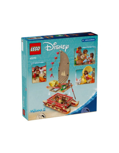 Lego disney princess 43270 kajakowa przygoda vaiany