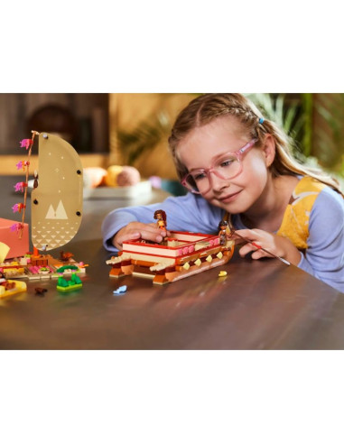 Lego disney princess 43270 kajakowa przygoda vaiany