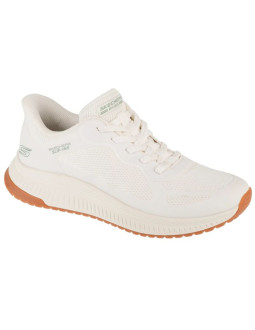 Skechers slip-ins: bobs squad 4 - staple look 117624-wht białe 39