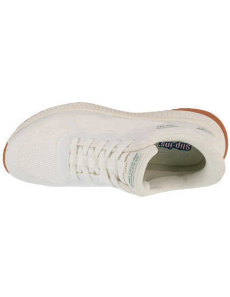 Skechers slip-ins: bobs squad 4 - staple look 117624-wht białe 39