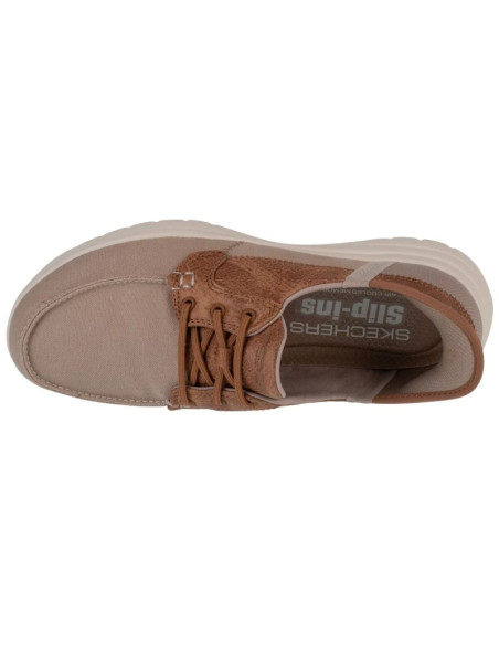 Skechers slip-ins: on-the-go flex - palmilla 136536-tpe beżowe 36