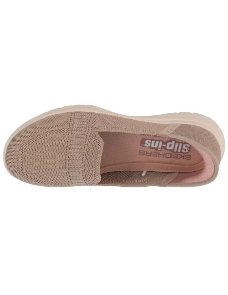 Skechers slip-ins on the go flex - camellia 138181-tpe beżowe 36
