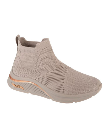 Skechers arch fit s-miles - sock walk 155580-tpe beżowe 36
