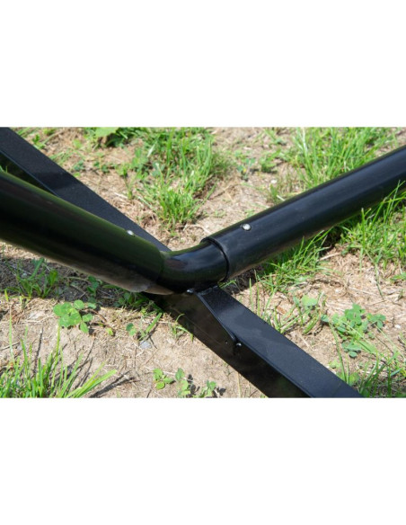 Stelaż stojak do hamaka metalowy 374x91x111cm