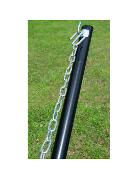 Stelaż stojak do hamaka metalowy 374x91x111cm