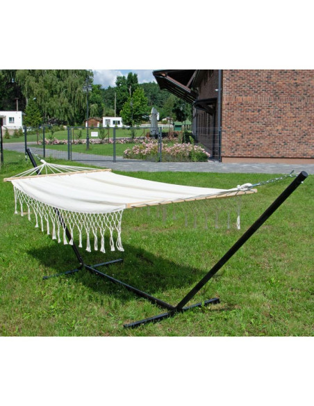 Stelaż stojak do hamaka metalowy 374x91x111cm