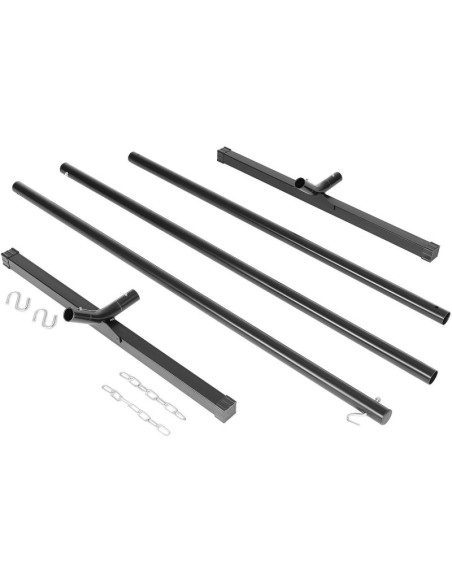 Stelaż stojak do hamaka metalowy 374x91x111cm