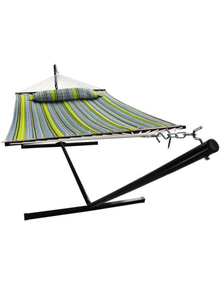 Stelaż stojak do hamaka metalowy 374x91x111cm