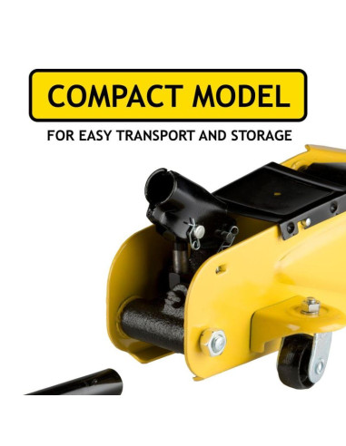 Podnośnik samochodowy lewarek hydrauliczny żaba dunlop 2000kg