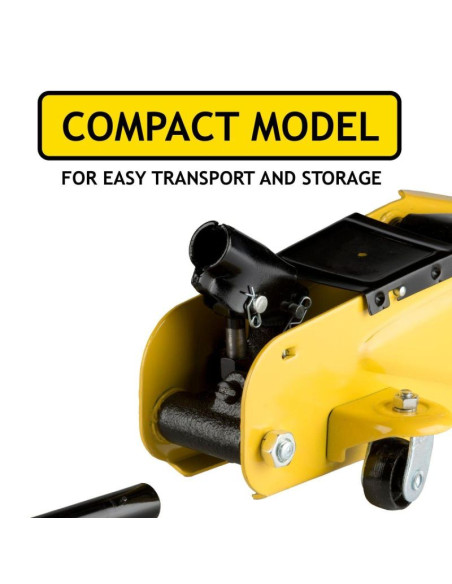 Podnośnik samochodowy lewarek hydrauliczny żaba dunlop 2000kg