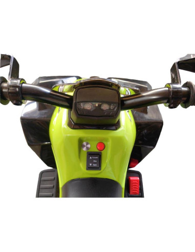 Quad auto na akumulator micron zielony 1039091