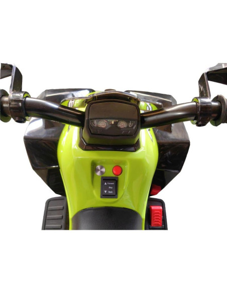 Quad auto na akumulator micron zielony 1039091